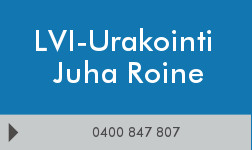 LVI-Urakointi Juha Roine logo